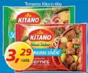 Supermercados Guanabara Tempero Kitano 60g oferta