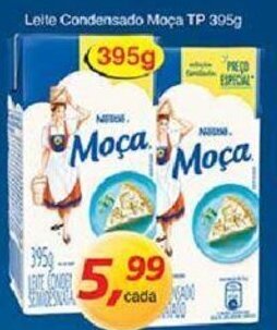 Supermercados Guanabara Leite Condensado Moca TP 395g oferta
