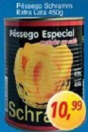 Pessego Schramm Extra Lata 450g