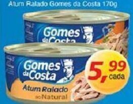 Supermercados Guanabara Atum Ralado Gomes da Costa 170g oferta