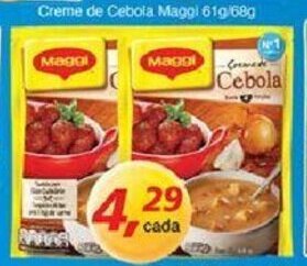 Supermercados Guanabara Creme de cebola Maggi 61g/68g oferta
