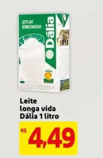 Mercado Extra Leite Longa Vida Dalia 1L oferta