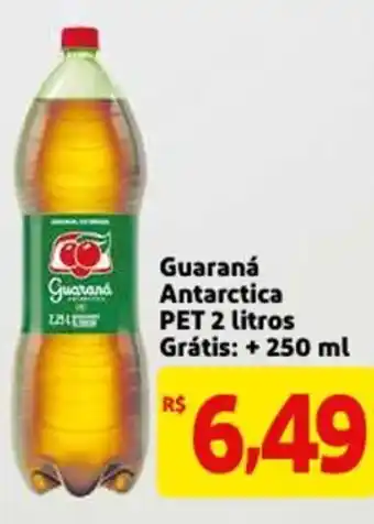 Mercado Extra Guarana Antarctica 2L + 250ml Gratis oferta