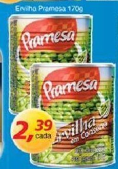 Supermercados Guanabara Ervilha Pramesa 170g oferta