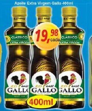 Supermercados Guanabara Azeite Extra Virgem Gallo 400ml oferta