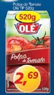 Supermercados Guanabara Polpa de Tomate Ole Tp 520g oferta