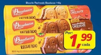 Supermercados Guanabara Biscoito Recheado Bauducco 140g oferta