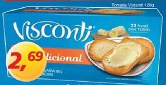 Supermercados Guanabara Torrada Visconti 120g oferta