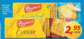 Supermercados Guanabara Biscoito Cream Cracker Bauducco 200g oferta