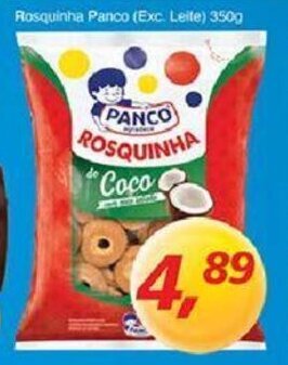 Supermercados Guanabara Rosquinha Panco 350g oferta