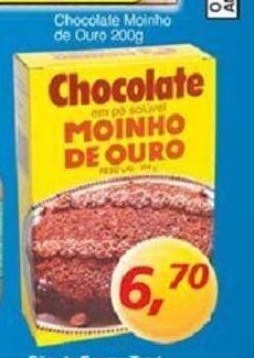 Supermercados Guanabara Chocolate Moinho de Ouro 200g oferta