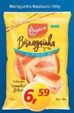 Supermercados Guanabara Bisnaguinha Bauducco 260g oferta