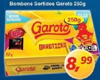 Supermercados Guanabara Bombons Sortidos Garoto 250g oferta