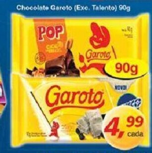 Chocolate Garoto 90g
