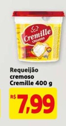 Requeijao cremoso Cremille 400g
