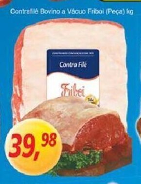 Supermercados Guanabara Contrafile Bovino a Vacuo Friboi 1kg oferta