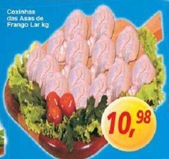 Supermercados Guanabara Coxinhas das Asas de Frango Lar 1kg oferta