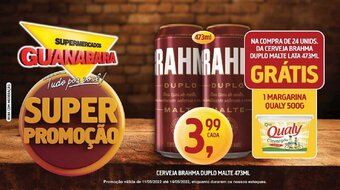 Supermercados Guanabara Cerveja Brahma Duplo Malte 473ml oferta