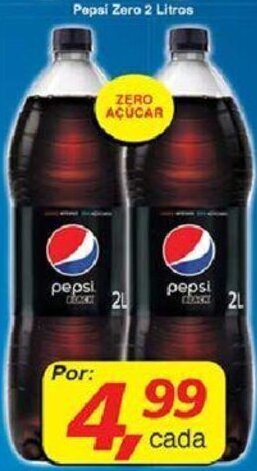 Supermercados Guanabara Pepsi Zero 2L oferta