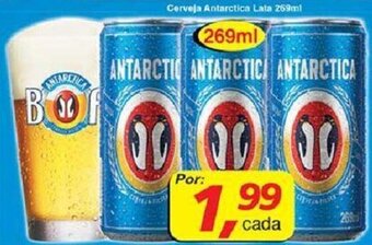 Supermercados Guanabara Cerveja Antarctica Lata 269ml oferta