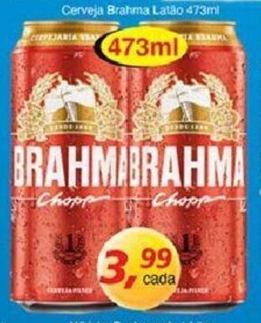 Supermercados Guanabara Cerveja Brahma Latao 473ml oferta