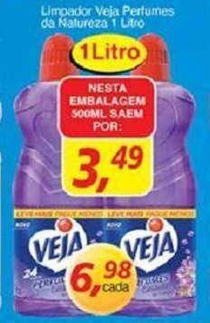 Limpador Veja Perfumes da Natureza 500ml