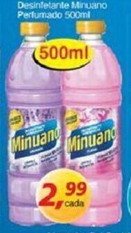 Desinfetante Minuano Perfumado 500ml
