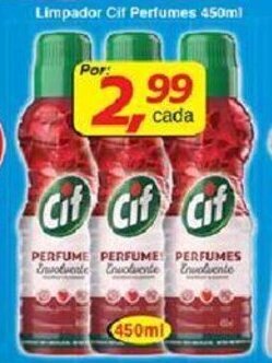 Supermercados Guanabara Limpador Cif Perfumes 450ml oferta