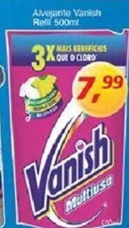 Supermercados Guanabara Alvejante Vanish refil 500ml oferta