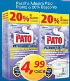 Supermercados Guanabara Pastilha Adesiva Pato Promo c/ 20% desconto oferta