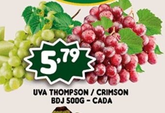 Uva Thompson/ Crimson Bdj 500g cada