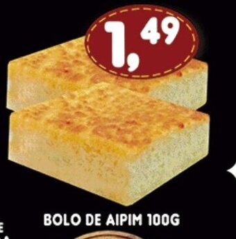 Supermercados Cristal Bolo de Aipim 100g oferta