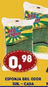 Esponja Bril Odor 1un. - cada