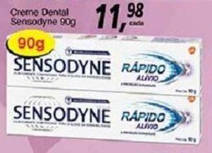 Supermercados Guanabara Creme Dental Sensodyne 90g oferta
