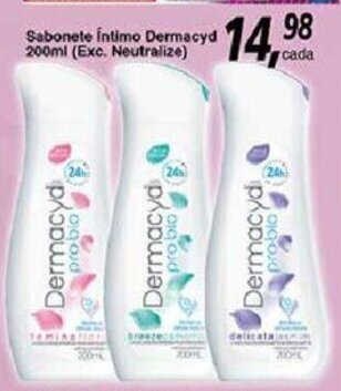 Supermercados Guanabara Sabonete Intimo Dermacyd 200ml oferta