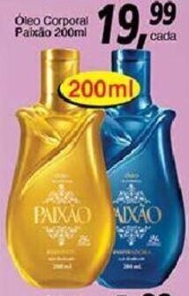 Oleo Corporal Paixao 200ml