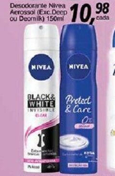 Supermercados Guanabara Desodorante Nivea Aerossol 150ml oferta