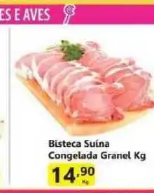 Comercial Esperança Bisteca Suína Congelada 1kg oferta