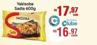 Bistek Supermercados Yakisoba Sadia 600g oferta