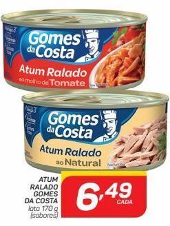 Atum ralado gomes da costa 170g