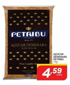 Açúcar demerara petribu kg
