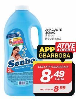 Amaciante sonho 2lt