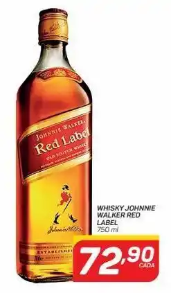 GBarbosa Whisky johnnie walker red label 750ml oferta