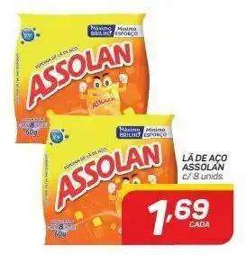 GBarbosa Lã de aço assolan oferta