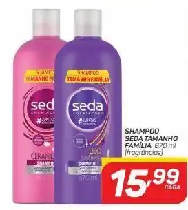 GBarbosa Shampoo seda tamanho família 670ml oferta