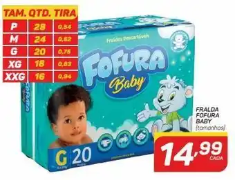 Fralda fofura baby