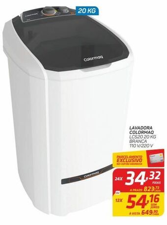 GBarbosa Lavadora colormaq oferta