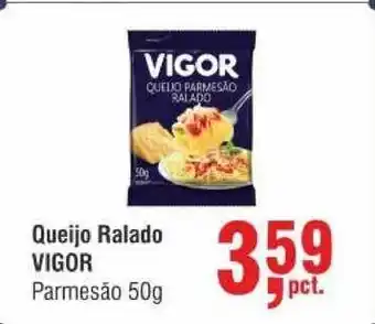 Higa Atacado Queijo Ralado Vigor 50g oferta