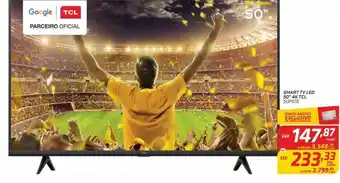 GBarbosa Smart tv led 50” 4k tcl oferta