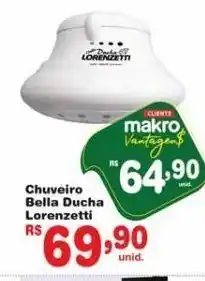 Makro Chuveiro bella ducha lorenzetti oferta